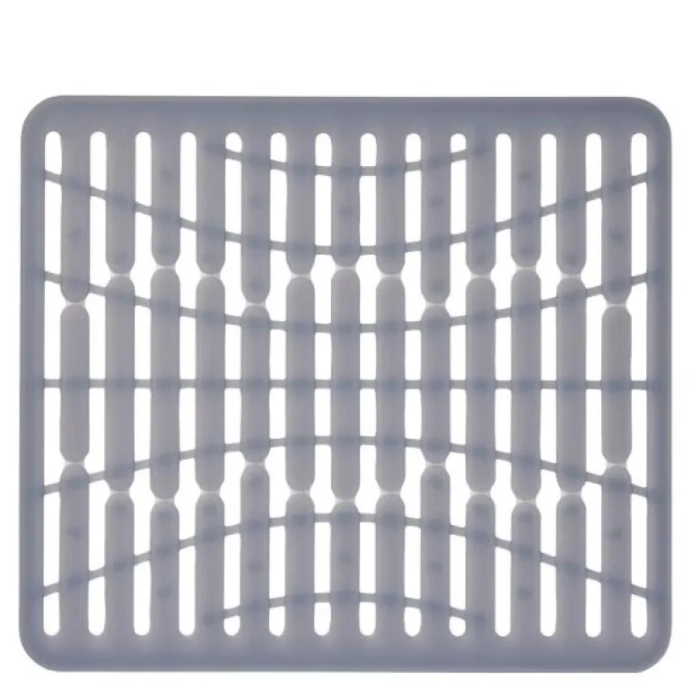 Silikonmatte til vasken liten grå