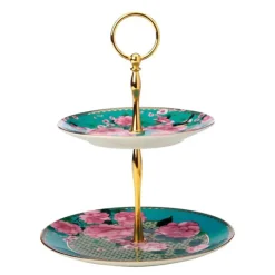 Silk Road kakefat 19x23,5 cm blå