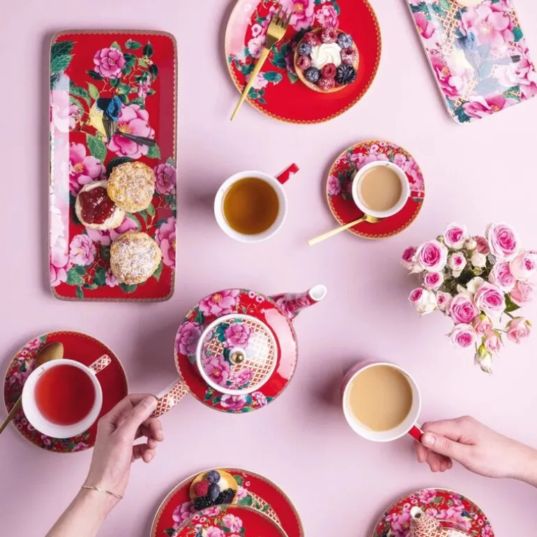 Silk Road krus 44 cl rød