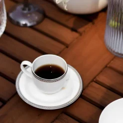 Silver Paisley espressokopp 11 cl