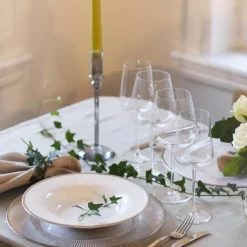 Silver Paisley pastatallerken 26 cm