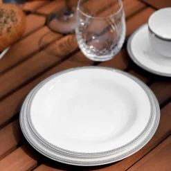 Silver Paisley tallerken 19 cm