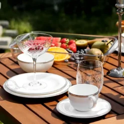 Silver Paisley tallerken 21 cm