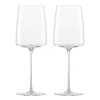 Simplify hvitvinsglass 2 stk 38 cl klar