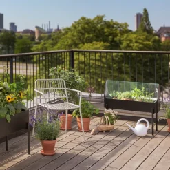 Simply Grow drivhus-kasse svart