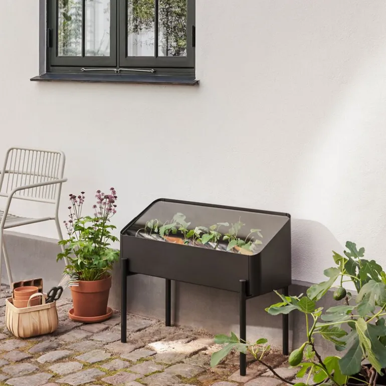 Simply Grow spirekasse svart