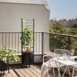 Simply Grow ytterpotte liten 37x42 cm svart