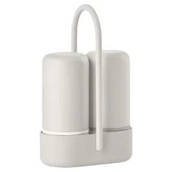 Singles salt-peppersett grå