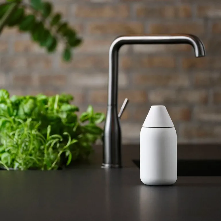 Singles såpebeholder warm grey