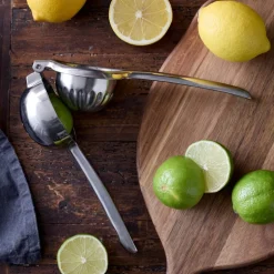 Sitruspresse 21,5x7,5 cm rustfritt stål