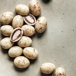 Sjokladetrukne mandler karamell