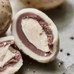 Sjokladetrukne mandler karamell