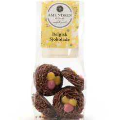 Sjokolade fuglereir 150g gul