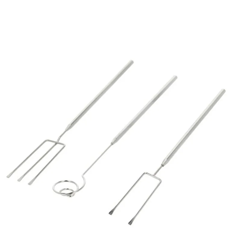 Sjokoladegafler 20 cm 3 deler stål