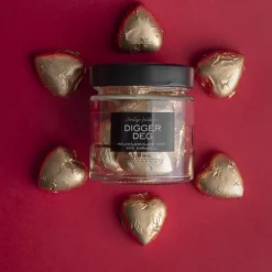 Sjokoladehjerter digger deg gull