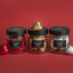 Sjokoladehjerter hjerteboks