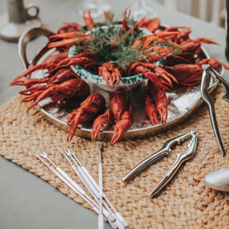 Skagen skalldyrsett 9 deler