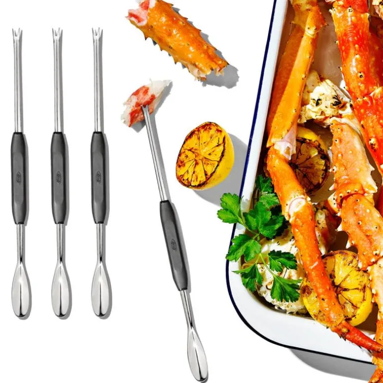 Skalldyrgafler 4 stk svart