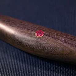 Skarp kokkekkniv 20 cm stål/tre