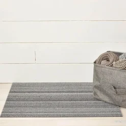 Skinny Stripe dørmatte 46x71 cm shadow