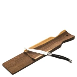 Skjærebrett med kniv for pølse