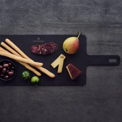 Skjærebrett 35,6x19 cm svart