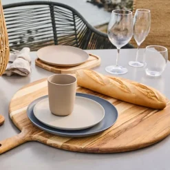 Skjærefjøl 50 cm teak