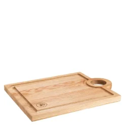 Skjærefjøl m/ blodrand 28x38 cm natur