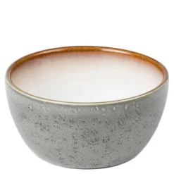 Skål 14 cm grå/creme
