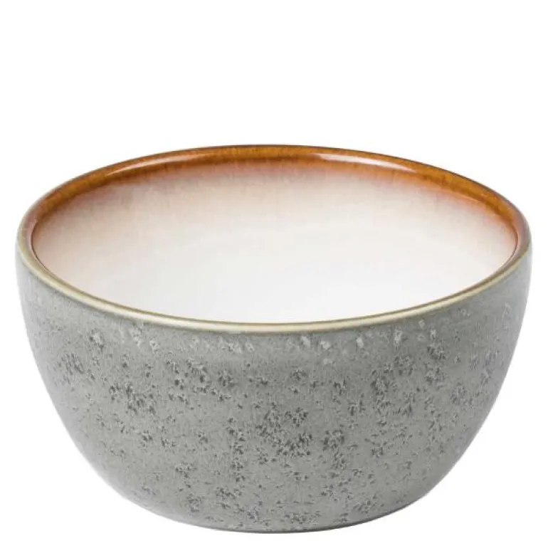 Skål 14 cm grå/creme