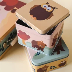 Skog matboks 8x10 cm grønn