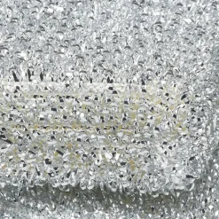 Skrubbesvamp 3-pakning sølv