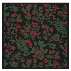 Skumringsbær duk 75x75 cm rød