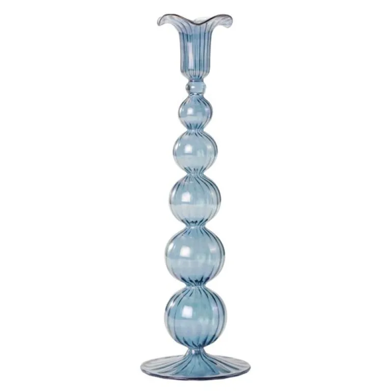 Sky lysestake 30 cm blå