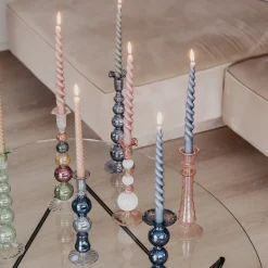 Sky lysestake 30 cm blå