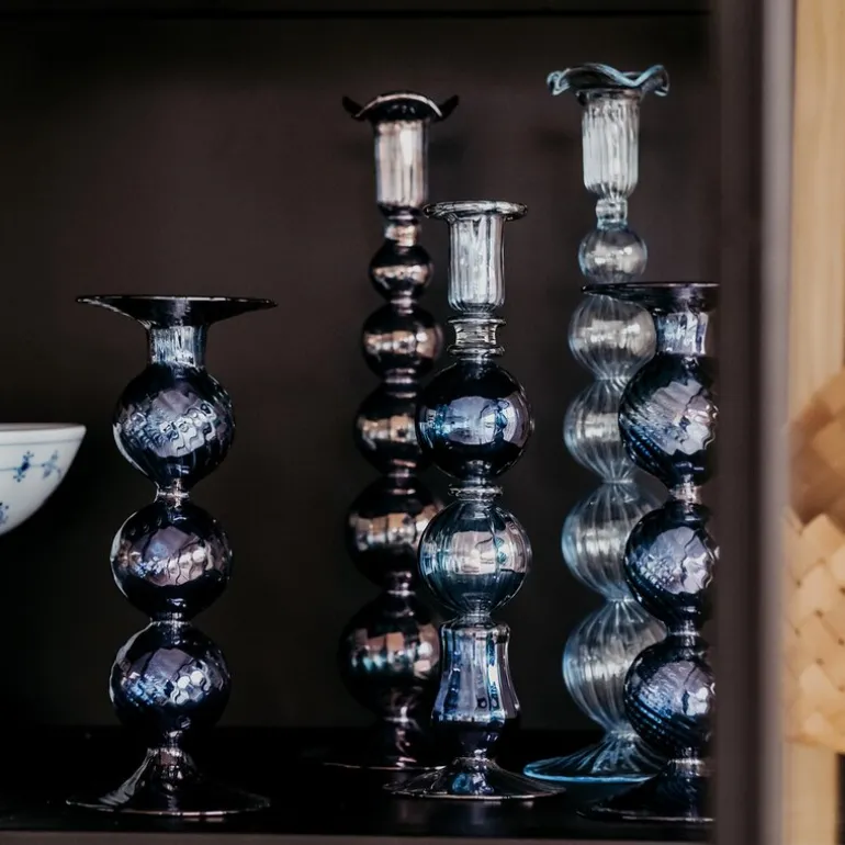 Sky lysestake 30 cm lyseblå