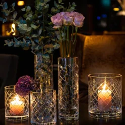 Skyline Lux clear stormlykt 15 cm