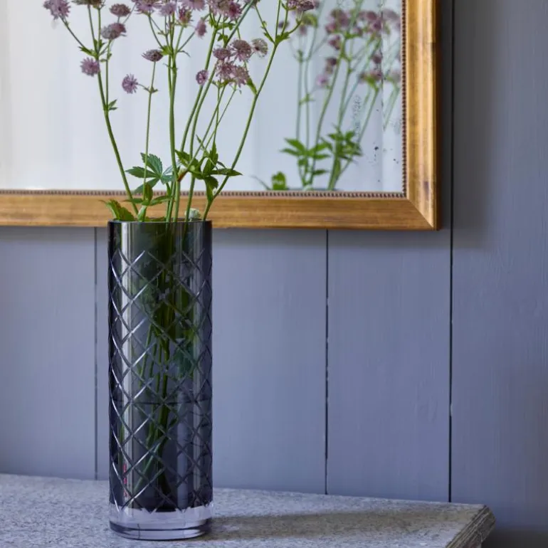 Skyline Lux vase 30 cm koks