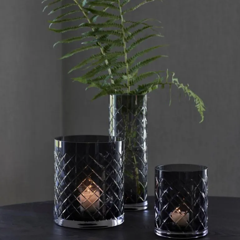 Skyline Lux vase 30 cm koks