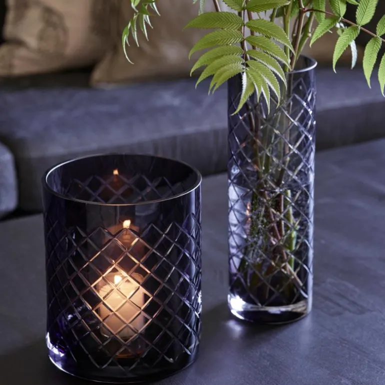 Skyline Lux vase 30 cm koks