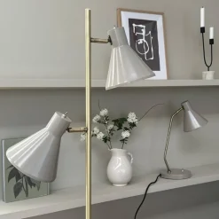 Sleep gulvlampe 165 cm beige