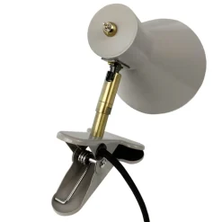 Sleep vegglampe med klemme 16 cm beige