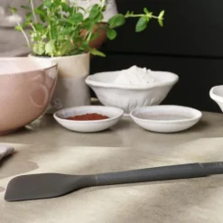 Slikkepott large 31 cm grå