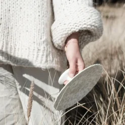 Slåpeblom kakefat 21 cm grønn