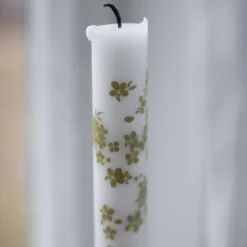 Slåpeblom kronelys 2 stk grønn