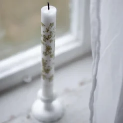 Slåpeblom kronelys 2 stk grønn