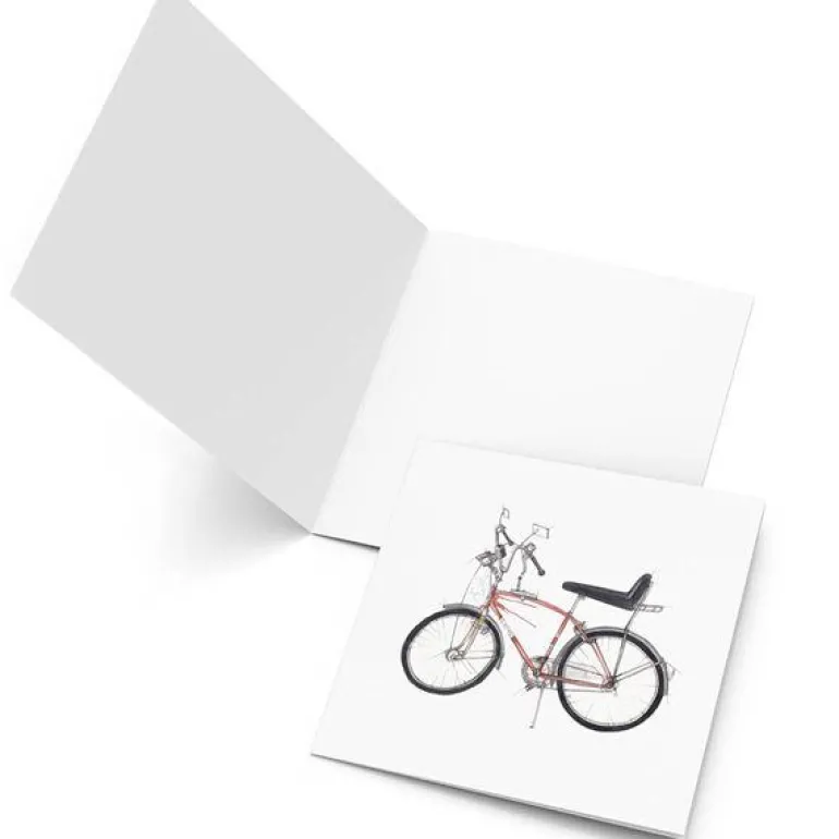 Små kunstkort apachesykkel