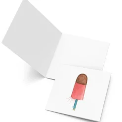 Små kunstkort kræsj pink