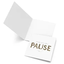 Små kunstkort pause