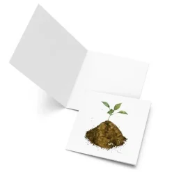 Små kunstkort spire